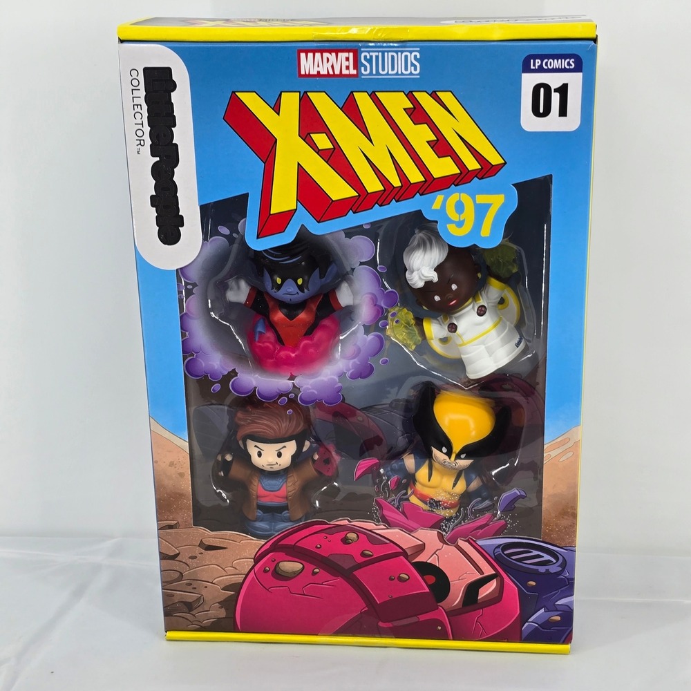 Fisher‎ Price Little People Collector Marvel X-Men 97 Figure Set JFW75 LP Comics